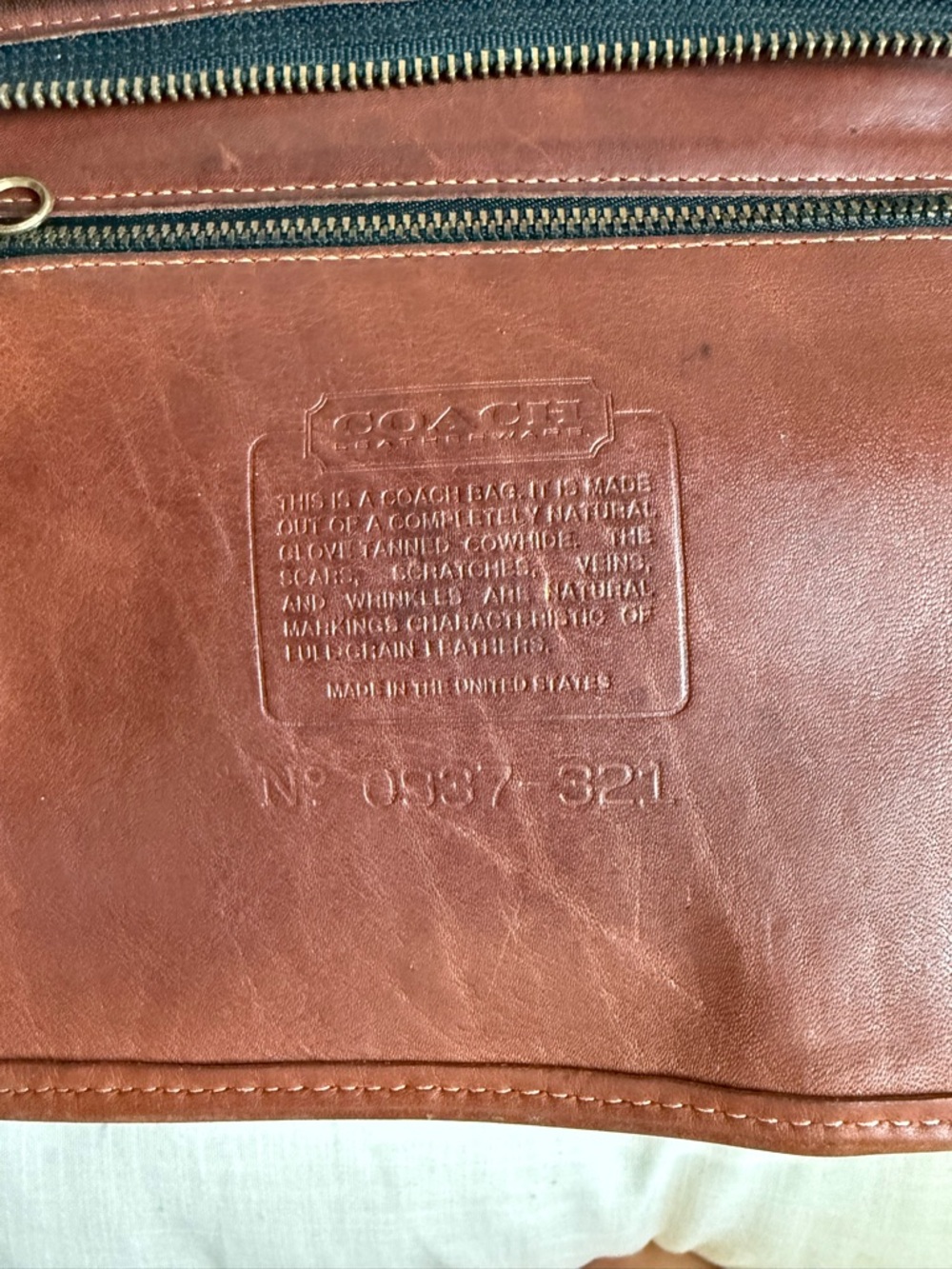 Vintage Coach Baxter Satchel - Picture 7 of 8